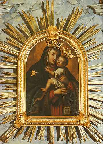 Gnadenbild „Maria vom Berge Karmel”.